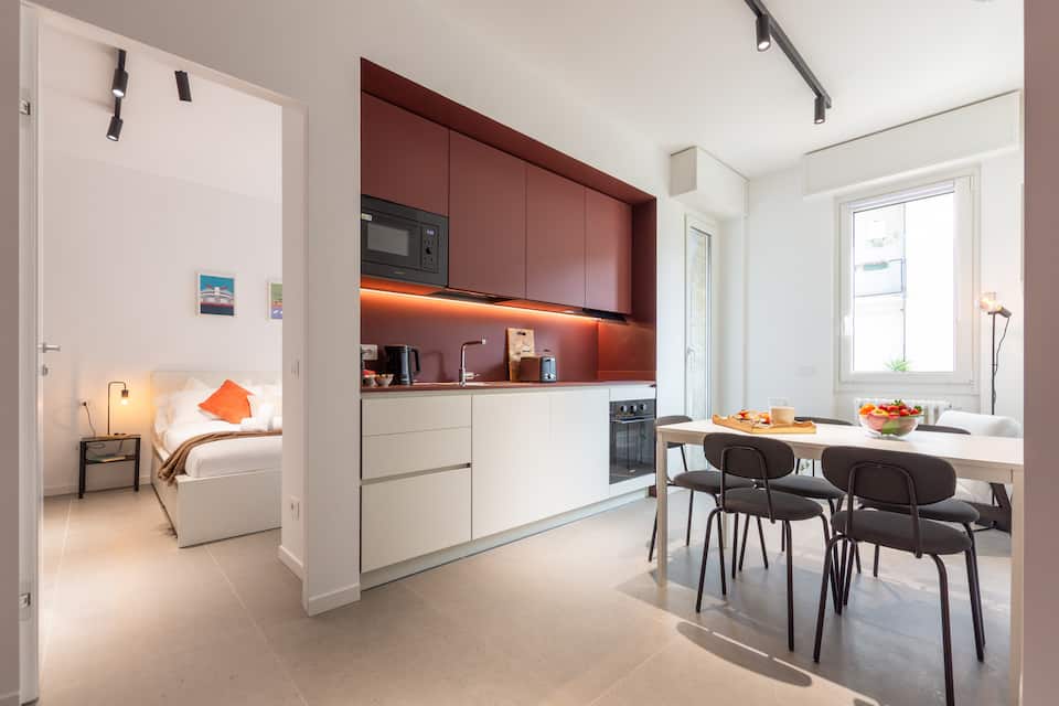 Interno di Red Flat